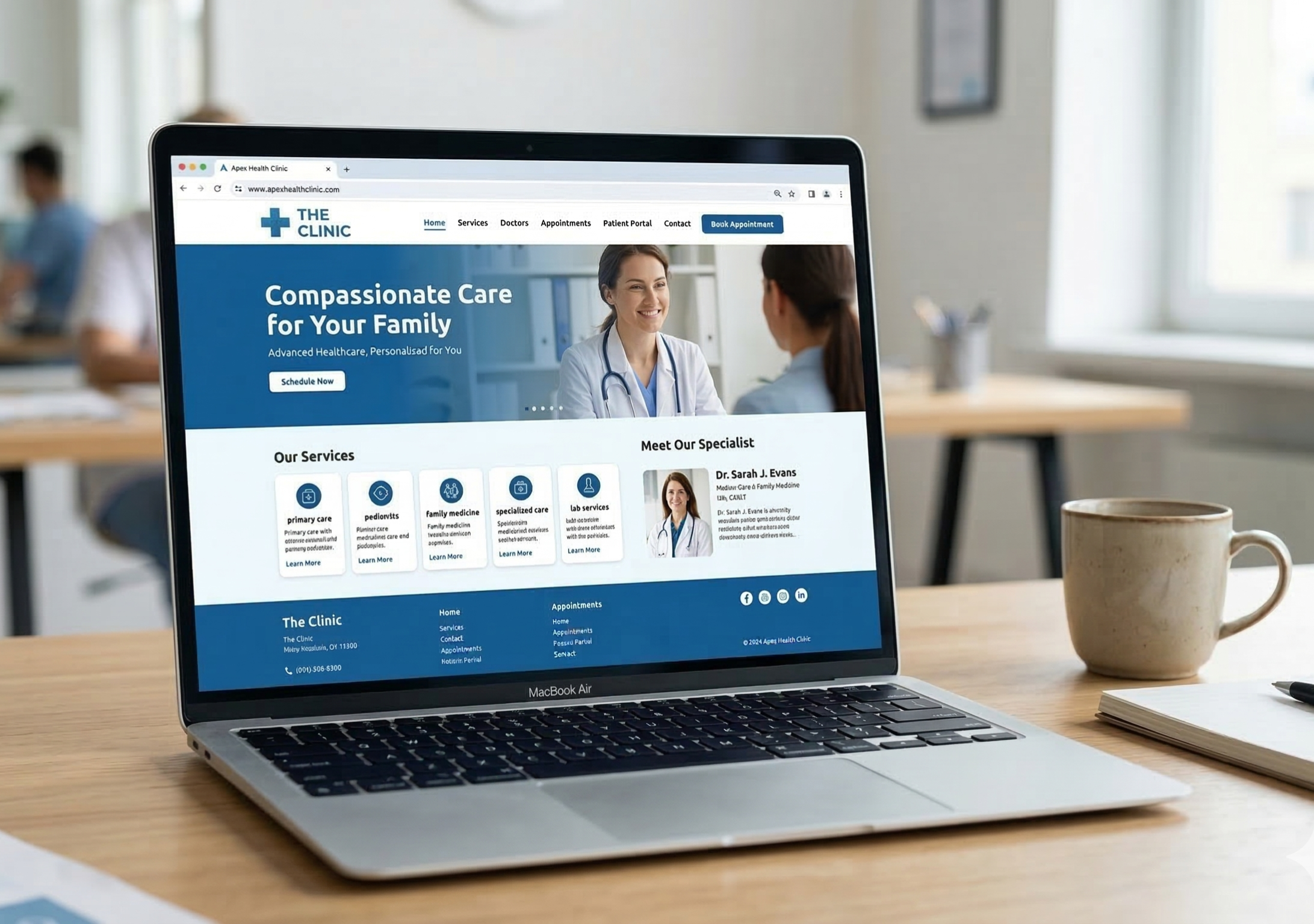 Professional Clinic Website